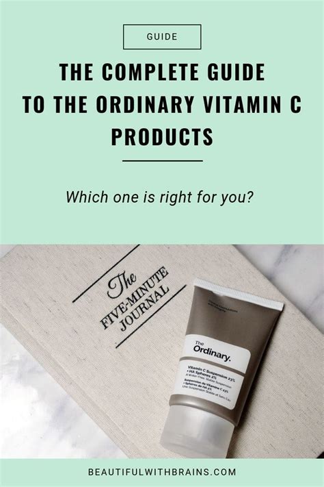 The Ultimate Guide To The Ordinary Vitamin C Products