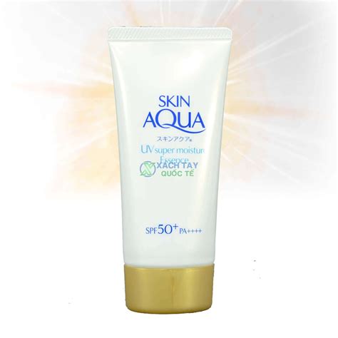 Kem Chống Nắng Rohto Skin Aqua Uv Super Moisture Essense Xách Tay Quốc Tế