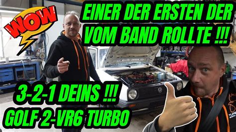 Turbo Gockel VW GOLF 2 VR6 TURBO EINER DER ERSTEN DER VOM BAND