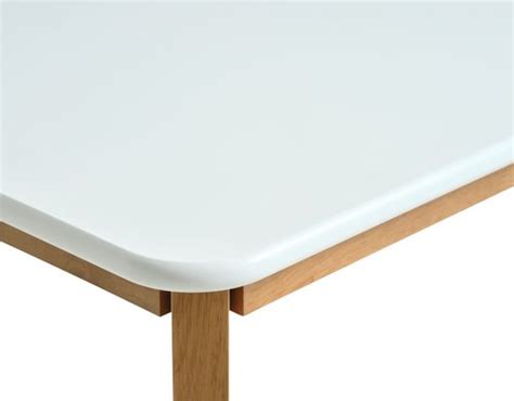 Mesa De Comedor Jegind X Blanco Color Roble Jysk