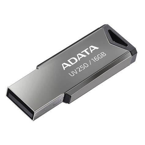 Memoria Usb Gb Adata Uv Gris Auv G Rbk Dd Tech