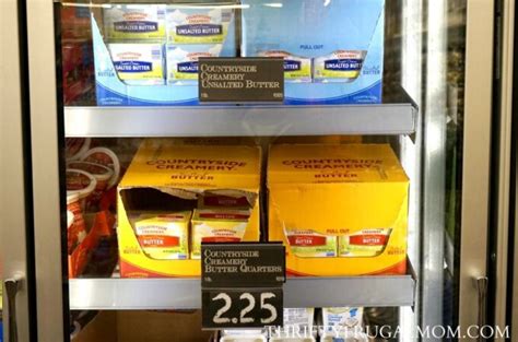 What to buy at Aldi- butter - Thrifty Frugal Mom