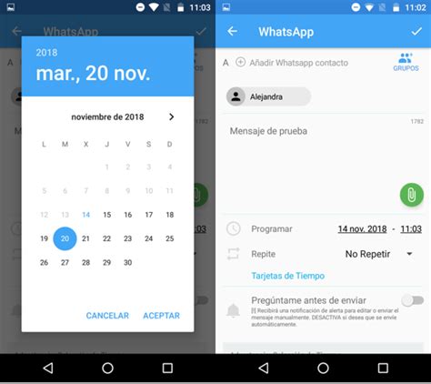 Aprende a programar mensajes de envío automático en WhatsApp