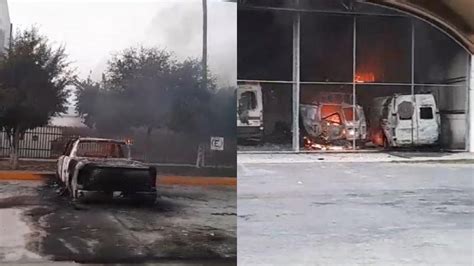 Arde Monterrey Atacan Edificio Municipal Y Queman Patrullas En Doctor