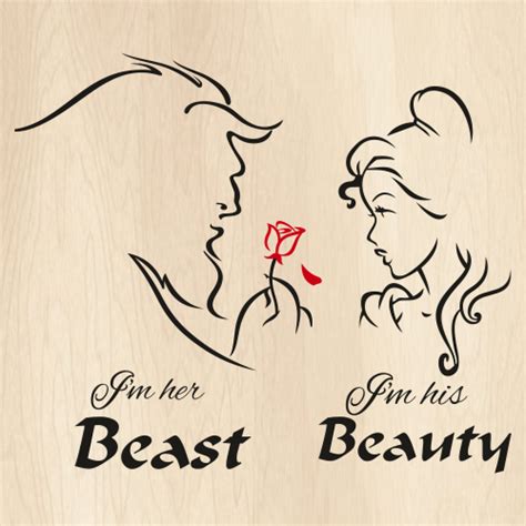 Beauty And The Beast Disney Svg Beauty And The Beast Png Beauty And