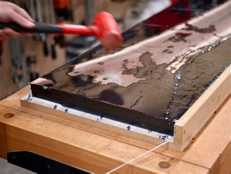 How To Build A Live Edge Epoxy Resin Reverse River Table — Crafted Workshop