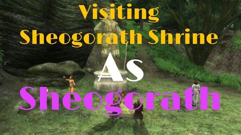 What Happens If You Visit The Sheogorath Shrine After Becoming