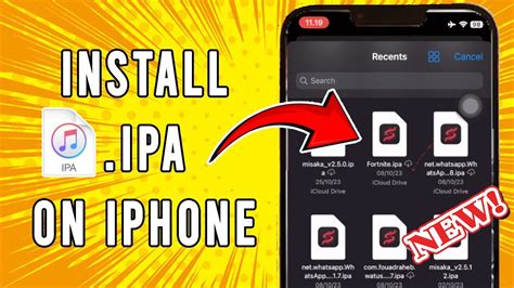 How To Install IPA On IPhone Sideload App On IOS No Revoke YouTube