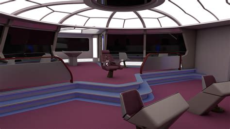 Artstation Wip Star Trek Tng Centaur Class Bridge