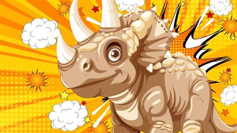 El superhéroe dinosaurio en acción Vector Gratis