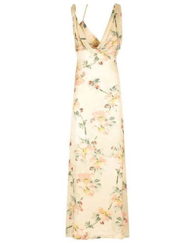 Totême Floral Dresses For Women Lyst