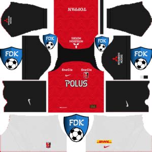 Urawa Red Diamonds DLS Kits 2023 Dream League Soccer Kits 2023