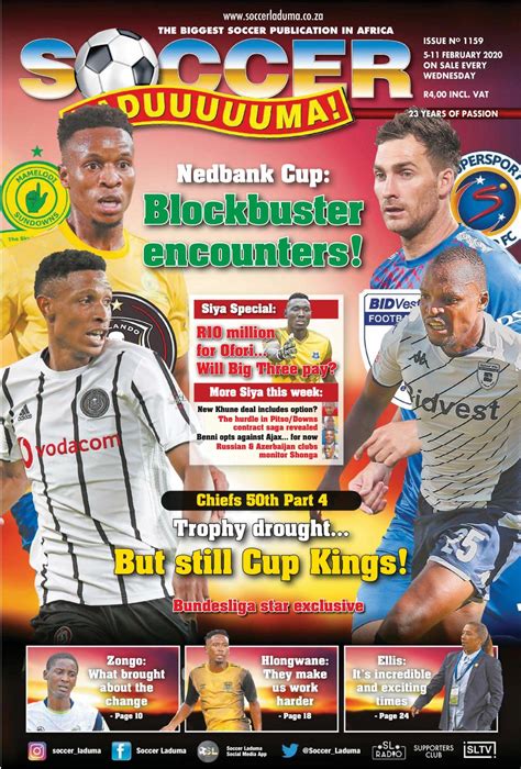 Get Digital Access To Soccer Laduma 5 February 2020 Issue