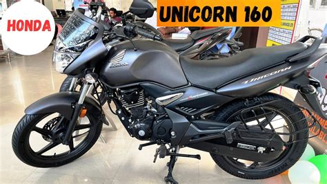 New Honda Unicorn Grey Color Detailed Review Youtube