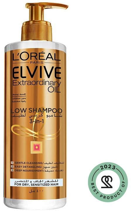 L Oreal Paris Elvive Extraordinary Oil Low Sulfate Shampoo