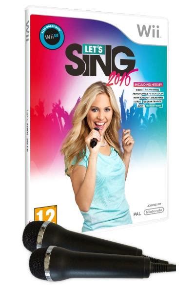 Pack Let S Sing 2016 Version Internationale Wii Et 2 Micros Jeux