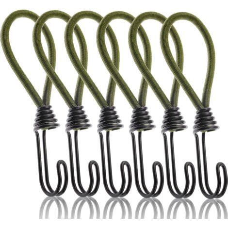 Confezione Da 6 Corde Elastiche Bungee Bungee Corda Elastica Con Ganci