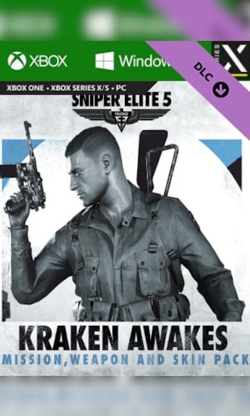 Buy Sniper Elite 5 Kraken Awakes Mission Weapon And Skin Pack Xbox