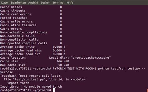 Errors While Compiling PyTroch Issue 1036 ROCm ROCm GitHub