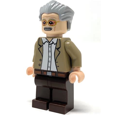 Stan Lee Custom Lego Marvel Minifigure The Brick Show Shop Frank