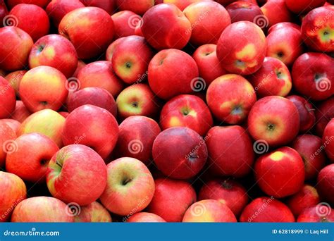 Boisseau De Pommes Rouges Image Stock Image Du Boisseau