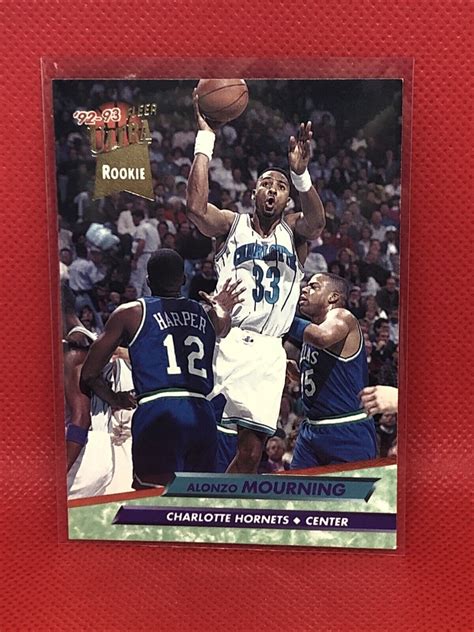 Fleer Ultra Alonzo Mourning Rc For Sale Online Ebay