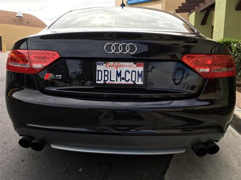 The DoubleM Audi S5: California Legacy License Plates