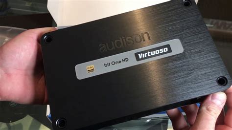 New Audison Bit One Hd Virtuoso Dsp Audio Processor Unboxing Youtube