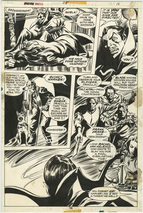 A Page From The Comic Book S First Appearance