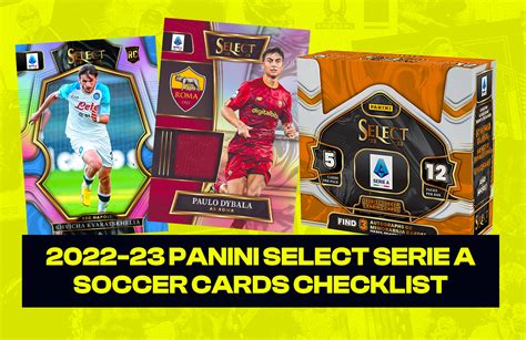 2022 23 Panini Select Serie A Soccer Cards Checklist SportyCards