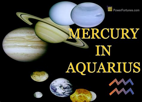 Mercury In Aquarius According To Vedic And Western Astrology