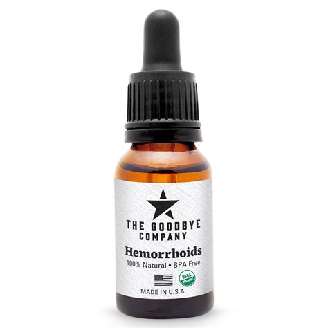 Usda Organic Hemorrhoid Serum Vegan Healing Formula With Helichrysum