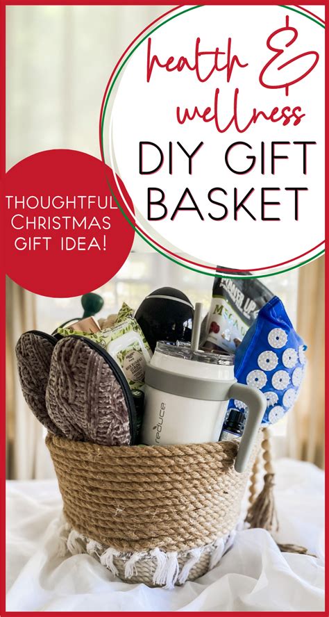 Wonderfully Thoughtful DIY Health & Wellness Gift Basket Idea