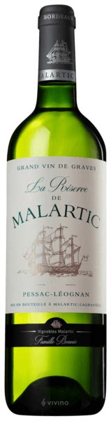 2018 Château Malartic Lagravière La Réserve de Malartic Le Sillage