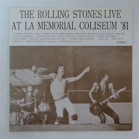 Yahooオークション 13068305 【boot2lp】the Rolling Stones Liv