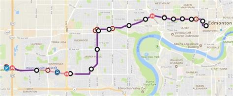 Edmonton Valley Line Lrt Map