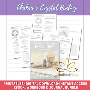 Chakras And Crystal Healing Bundle Chakra Cleanse And Balance Chakra