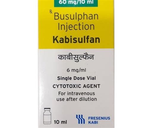 Kabisulfan Busulfan Injection Celon Laboratories Ltd Ml Vial At Rs