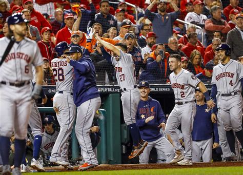 Gameday Live Astros At Nationals Game 4 Houston Chronicle