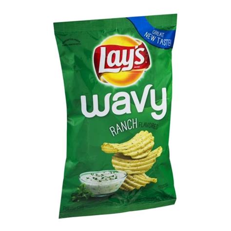 Lay S Ranch Wavy Potato Chips Hy Vee Aisles Online Grocery Shopping