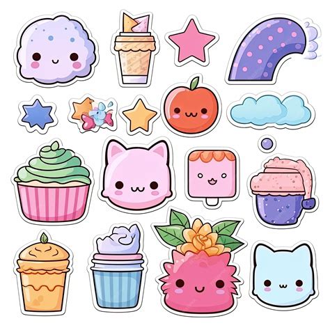 Premium Photo | Cute Cartoon Food Characters