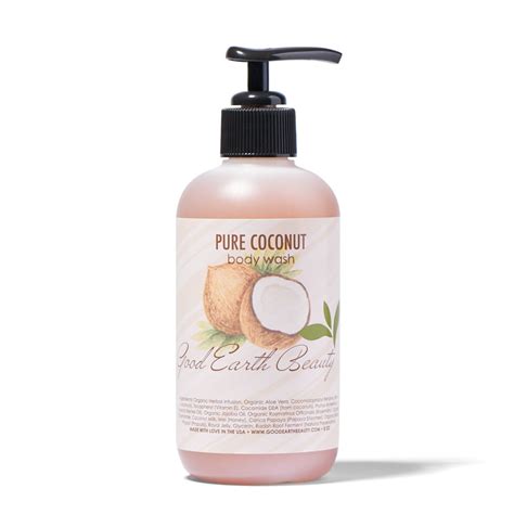 Body Wash Coconut Natural By Good Earth Beauty