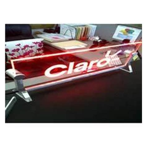 Rectangle Acrylic Led Sign Board For Promotional At Best Price In Ambala