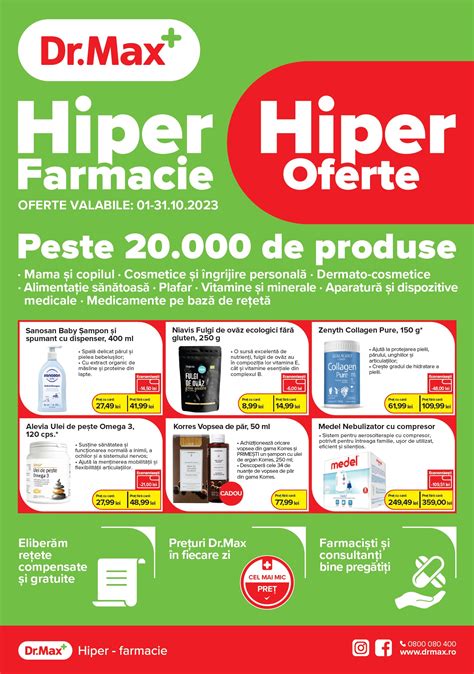 Catalog Dr Max Hiper Farmacie Octombrie 2023 Catalog Az