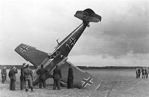 Messerschmitt Bf 109 D1 3 Jg 21 This Was A Common Occurrence When