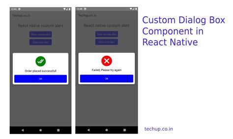 Custom Dialog Box Component In React Native Learn React Native