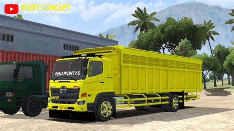 Share‼️mod And Livery Hino 500 Sumatra Style Engkel Gayorr Bus Simulator Indonesia Youtube