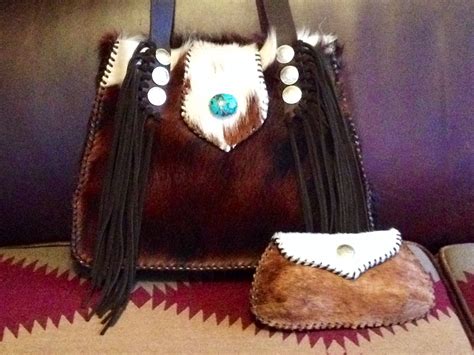 Little Big Bonnie With Cosmetic Bag Custom Cowhide Purses And Totes