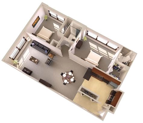 Two Bedroom Apartments Near Metro Topaz House