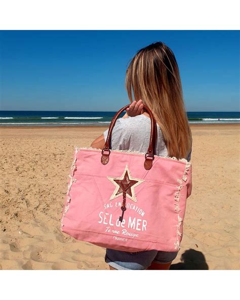 Sac De Plage And Cabas De Plage Femme Vacances Bohème Ou Vintage